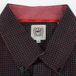 Cinch Long Sleeve Western Cowboy Shirt